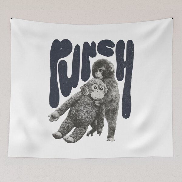 Item preview, Monkey Punch, Baby Monkey Holding Plush, Baby Monkey Punch, Trend Viral Baby Monkey designed and sold by toongstudio.