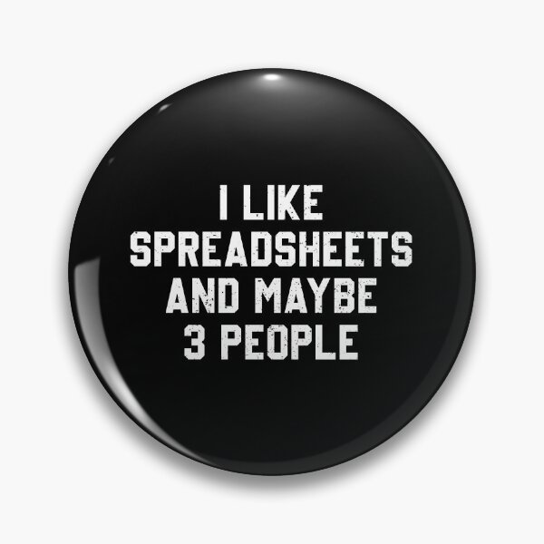 Item preview, I Like Spreadsheets And Maybe 3 People - Actuary Gift designed and sold by divanagebazy.