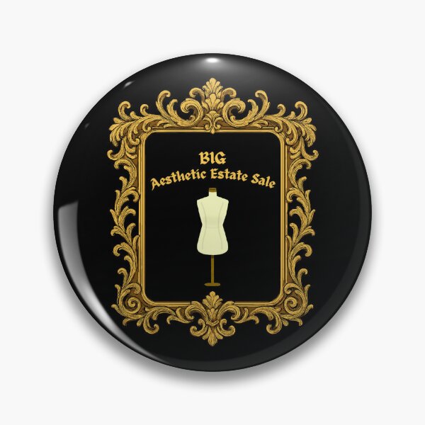 Item preview, Vintage Gold Frame Aesthetic Estate Sale Mannequin designed and sold by MotivaChic.