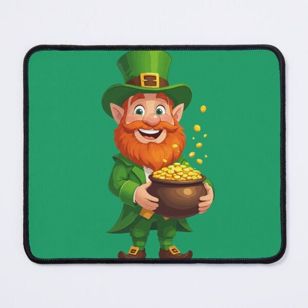 Item preview, Lucky Little Legend Cartoon Leprechaun designed and sold by taiche.