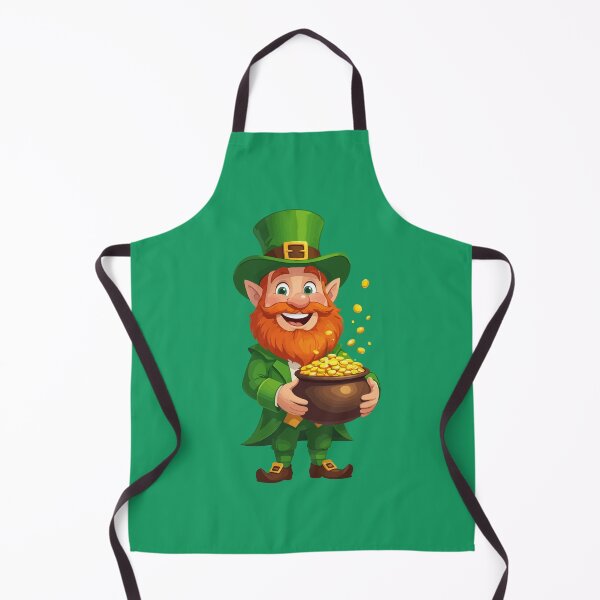 Item preview, Lucky Little Legend Cartoon Leprechaun designed and sold by taiche.