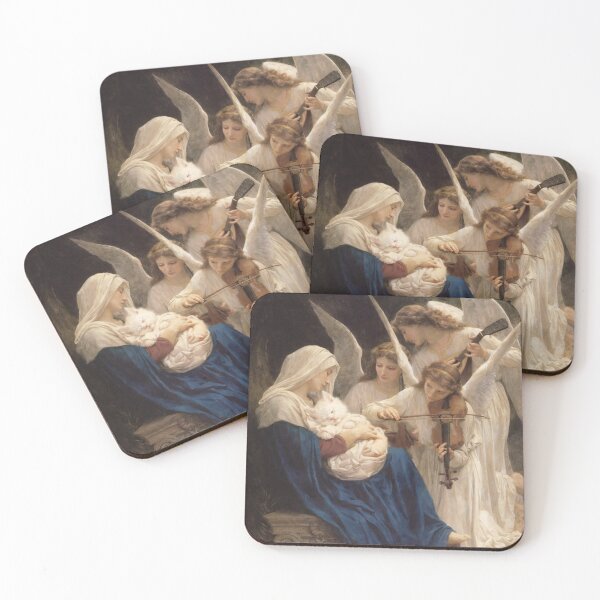 Item preview, The Purrgin with Angels designed and sold by Ocelot-T.