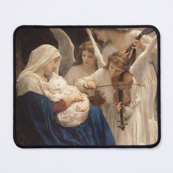 Item preview, The Purrgin with Angels designed and sold by Ocelot-T.