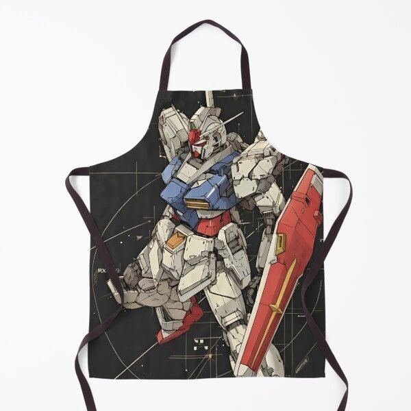 Item preview, Mecha Blueprint – Classic Space Robot Warrior Art designed and sold by Dyan4.