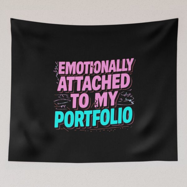 Item preview,  Emotionally Attached To My Portfolio Funny Trading Shirt designed and sold by KapiPrint.