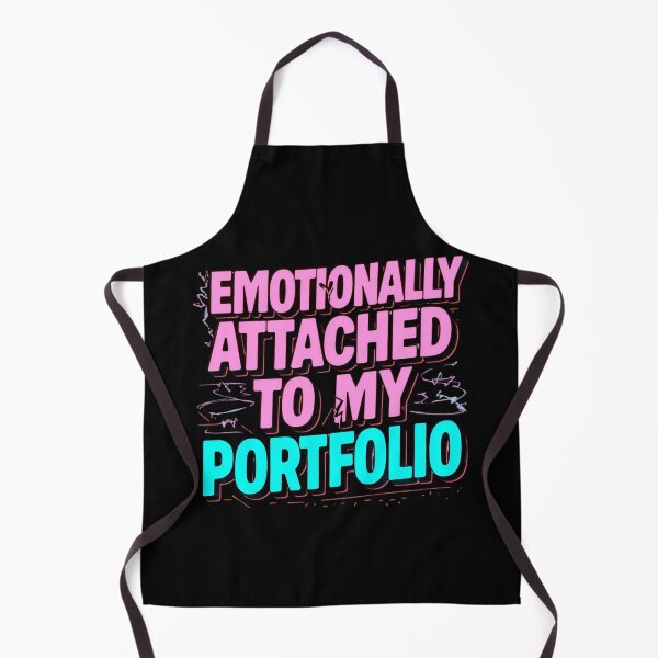 Item preview, Emotionally Attached To My Portfolio Funny Trading Shirt designed and sold by KapiPrint.