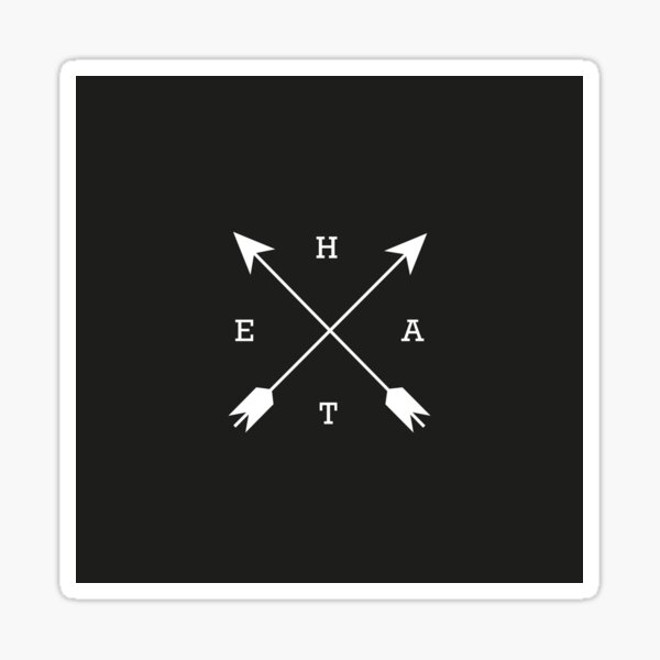 Hate #12 Pegatina