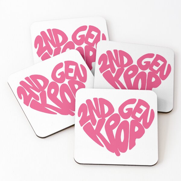 Item preview, 2nd Gen Kpop Heart Pink designed and sold by PNWBeePhotos.
