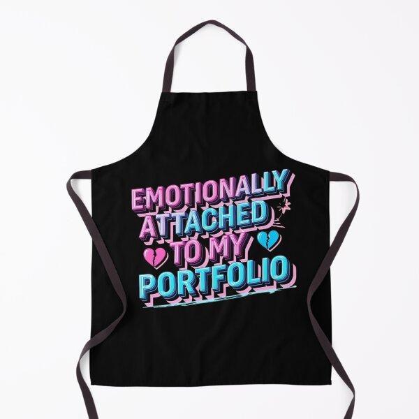Item preview, Emotionally Attached To My Portfolio Funny Trading Shirt designed and sold by KapiPrint.