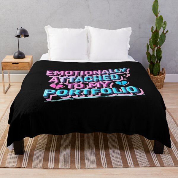 Item preview, Emotionally Attached To My Portfolio Funny Trading Shirt designed and sold by KapiPrint.