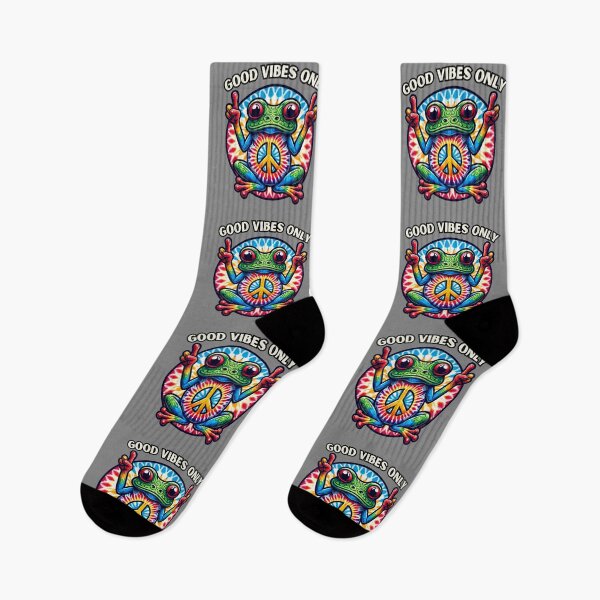Item preview, Peace Frog Psychedelic Art designed and sold by All About DigiCraft by Fedelina.