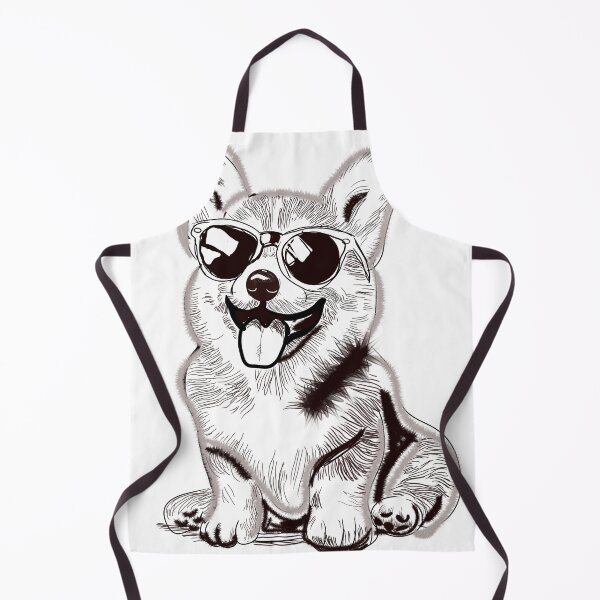 Item preview, Cool Corgi Puppy with Sunglasses | Sketch Art designed and sold by HopeAndHustle.