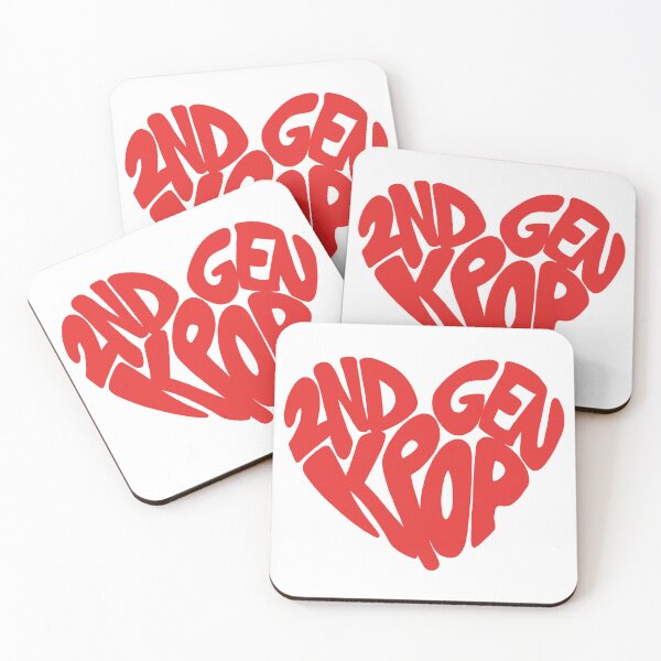 Item preview, 2nd Gen Kpop Heart Red designed and sold by PNWBeePhotos.