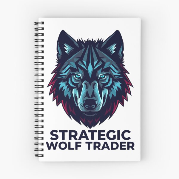 Item preview, Strategic Wolf Trader Crypto Shirt designed and sold by KapiPrint.