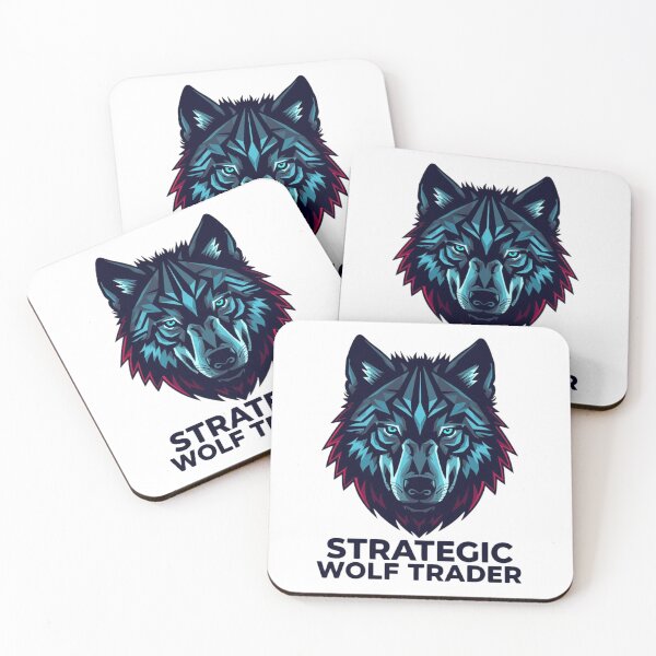 Item preview, Strategic Wolf Trader Crypto Shirt designed and sold by KapiPrint.