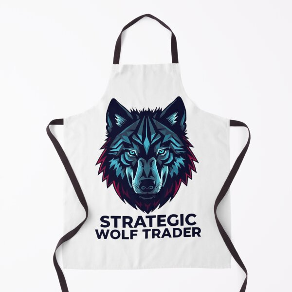 Item preview, Strategic Wolf Trader Crypto Shirt designed and sold by KapiPrint.