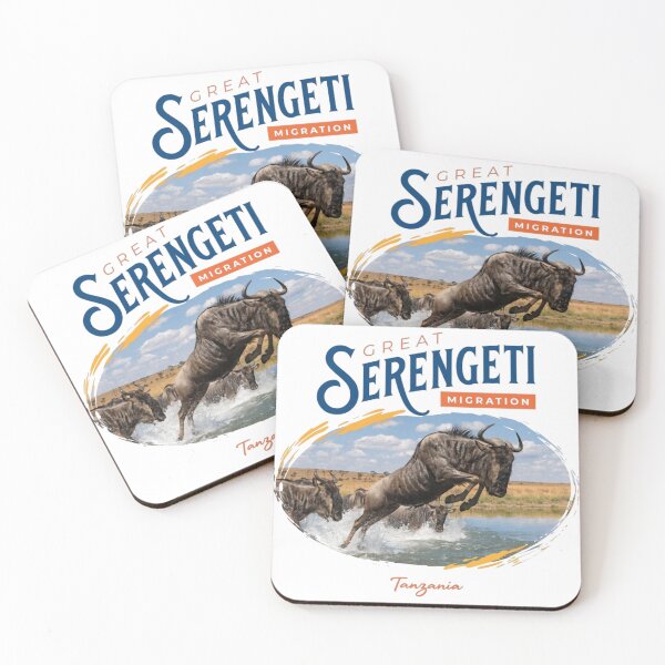 Item preview, GREAT SERENGETI MIGRATION designed and sold by likbatonboot.