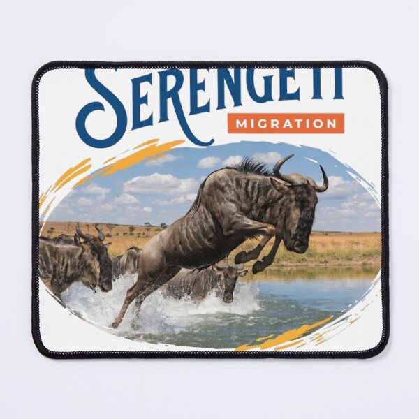 Item preview, GREAT SERENGETI MIGRATION designed and sold by likbatonboot.