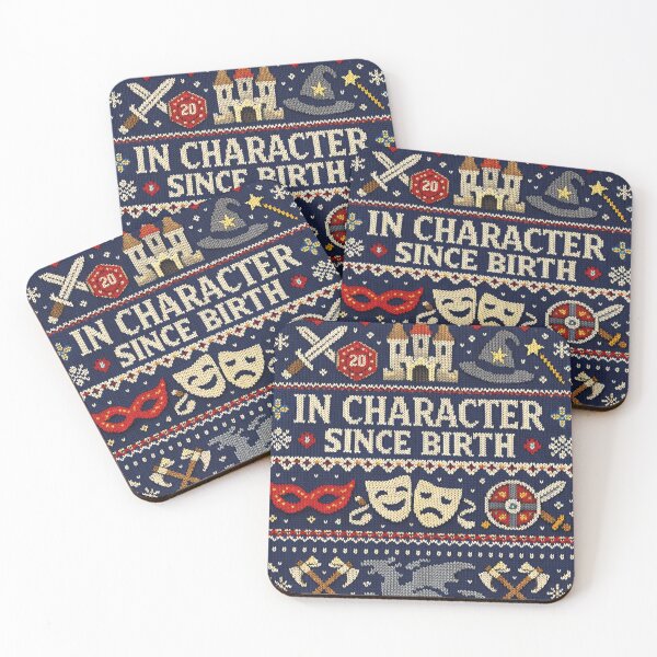Item preview, In Character Since Birth Funny Role-Playing Saying designed and sold by Mauswohn.