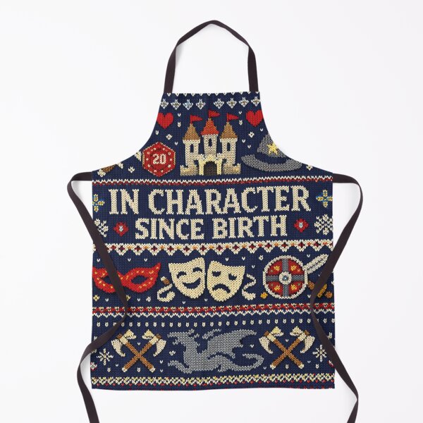 Item preview, In Character Since Birth Funny Role-Playing Saying designed and sold by Mauswohn.