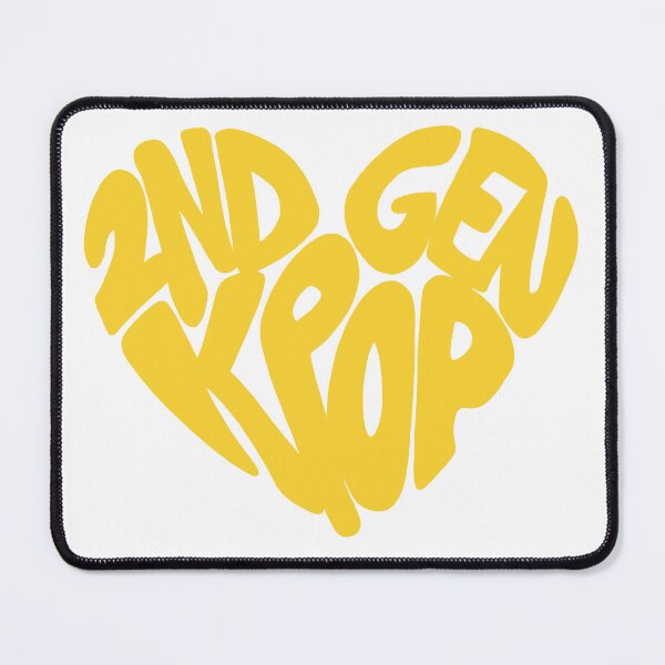 Item preview, 2nd Gen Kpop Heart Yellow designed and sold by PNWBeePhotos.