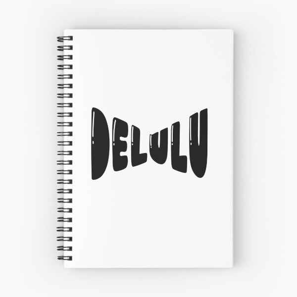Item preview, Delulu Definition Aesthetic Typography – Funny Gen Z Slang Quote Design designed and sold by SalinahYahya.