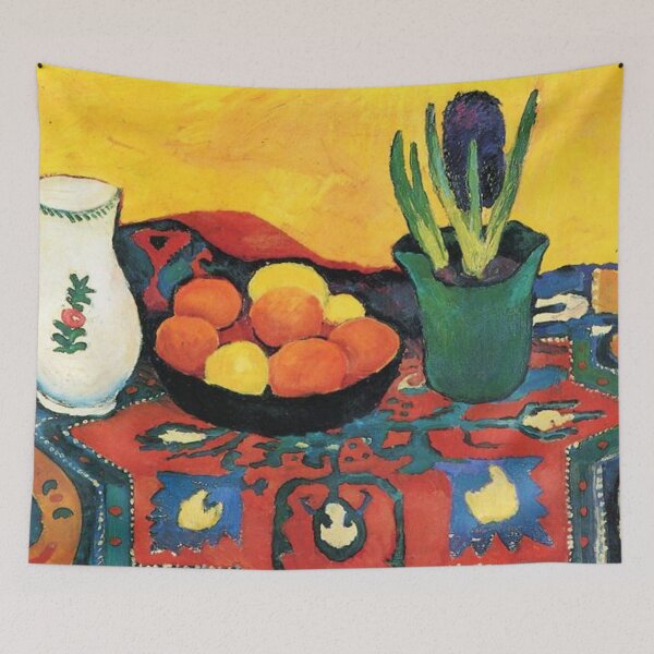 Item preview, Still life hyacinths carpet designed and sold by SharonTheFirst.