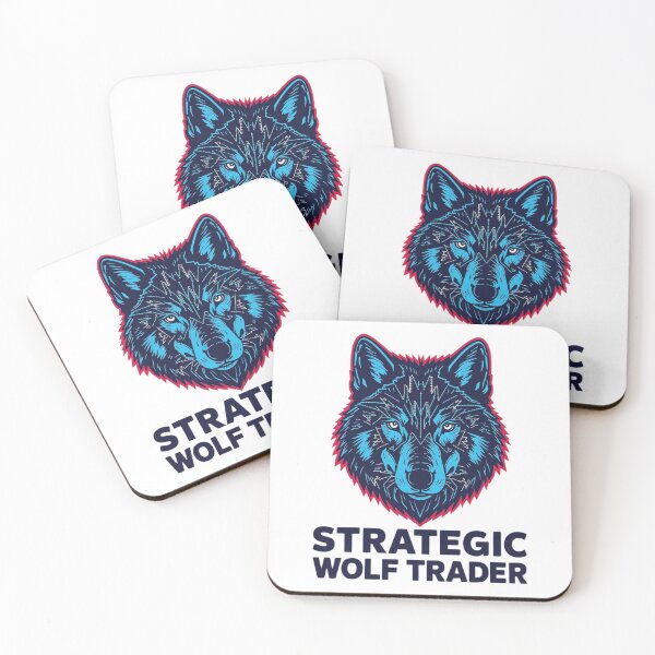 Item preview, Strategic Wolf Trader Crypto Shirt designed and sold by KapiPrint.