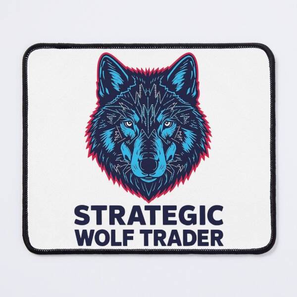 Item preview, Strategic Wolf Trader Crypto Shirt designed and sold by KapiPrint.