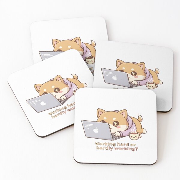 Item preview, Shiba Worker designed and sold by The sticker haven.