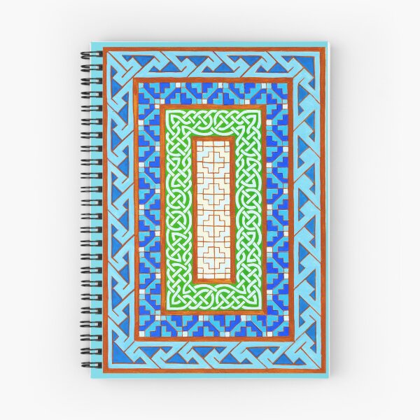 Item preview, Blue Celtic Carpet Page designed and sold by Marta Lett.