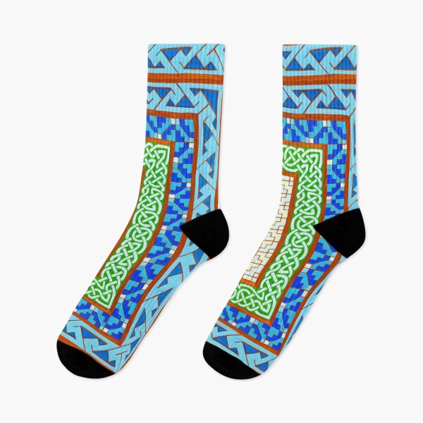 Item preview, Blue Celtic Carpet Page designed and sold by Marta Lett.
