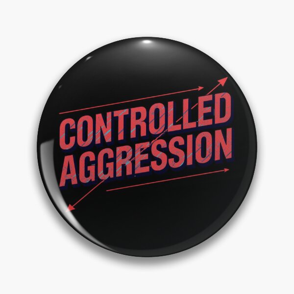 Item preview, Controlled Aggression Trading Shirt designed and sold by KapiPrint.