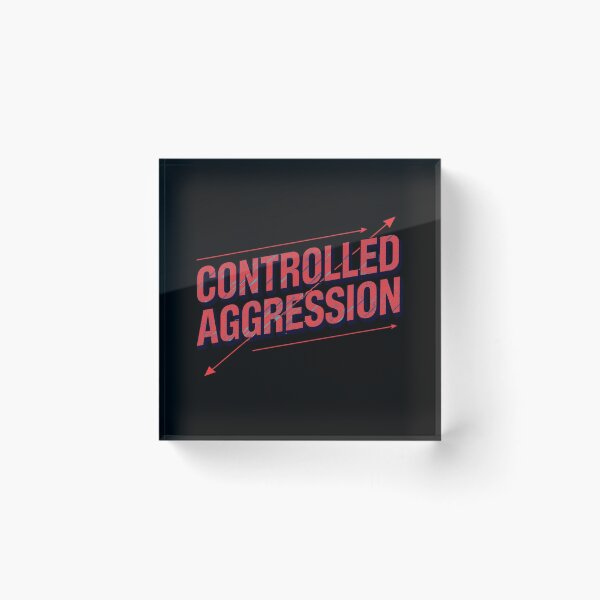 Item preview, Controlled Aggression Trading Shirt designed and sold by KapiPrint.