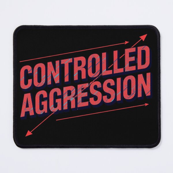 Item preview, Controlled Aggression Trading Shirt designed and sold by KapiPrint.