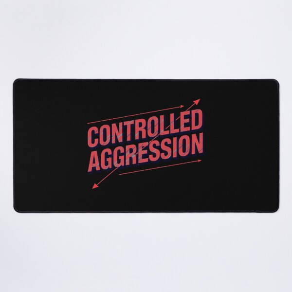 Item preview, Controlled Aggression Trading Shirt designed and sold by KapiPrint.