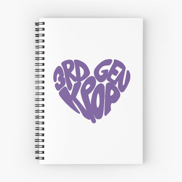 Item preview, 3rd Gen Kpop Heart Purple designed and sold by PNWBeePhotos.