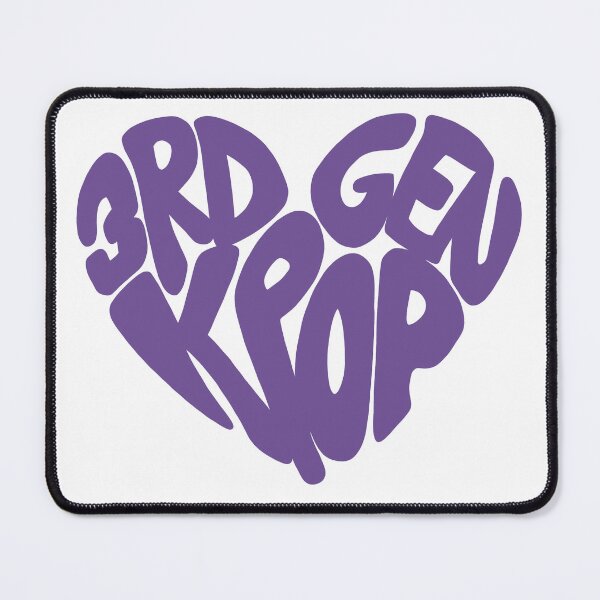 Item preview, 3rd Gen Kpop Heart Purple designed and sold by PNWBeePhotos.