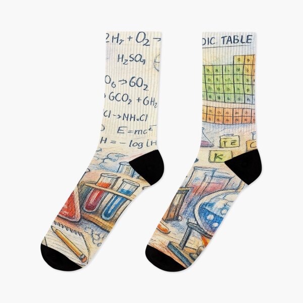 Item preview, Chemistry Lab Sketch in Colored Pencils designed and sold by SpicyWind.