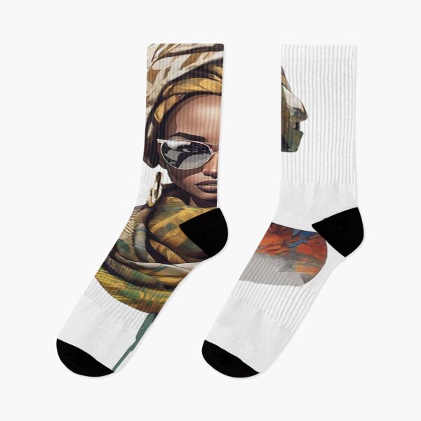 Item preview, African Queen Pop Art Portrait)። designed and sold by HabeshaCreative.