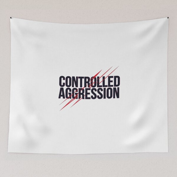 Item preview, Controlled Aggression Trading Shirt designed and sold by KapiPrint.
