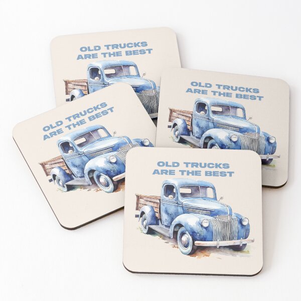 Item preview, Vintage Old Trucks Are The Best designed and sold by JonnaHurmerinta.