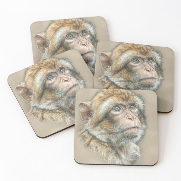 Item preview, Monkey portrait designed and sold by Brian Tarr.