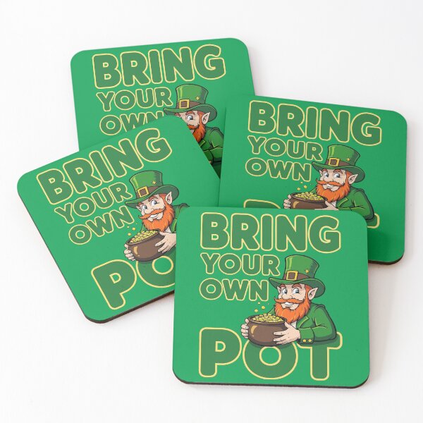 Item preview, Bring Your Own Pot Leprechaun Coffers designed and sold by taiche.