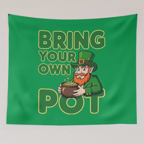 Item preview, Bring Your Own Pot Leprechaun Coffers designed and sold by taiche.