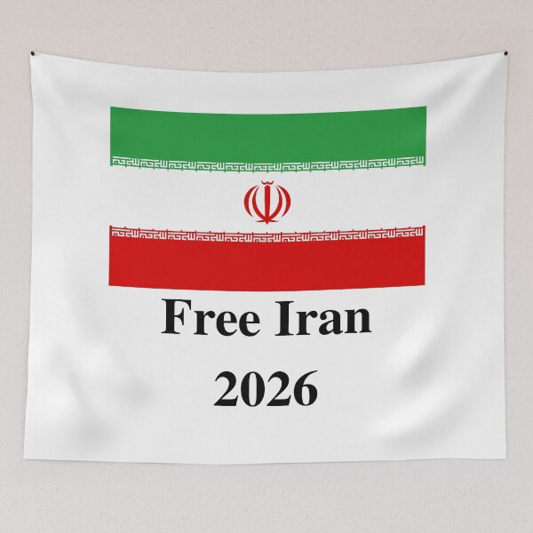 Item preview, Free Iran 2026 designed and sold by GiveMeMood.