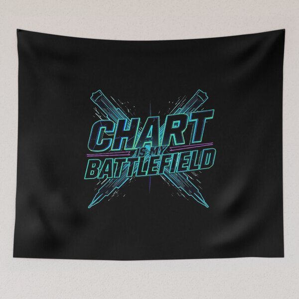 Item preview, Chart Is My Battlefield Trader Shirt designed and sold by KapiPrint.