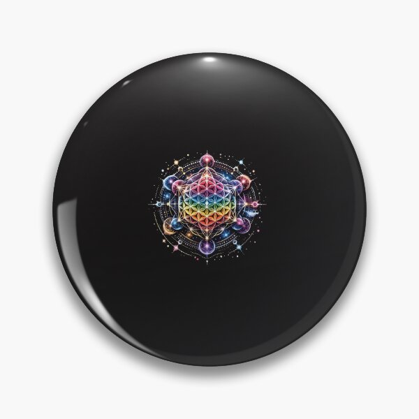 Item preview, Metatrons Cube Sacred Geometry Spiritual Creation Design designed and sold by kiralynstration.