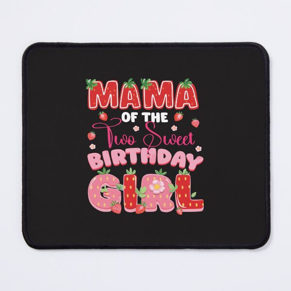 Item preview, Mama of The Two Sweet 2nd Birthday Strawberry Party Design designed and sold by kiralynstration.