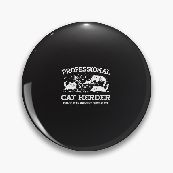 Item preview, Professional Cat Herder Chaos Management Specialist Funny Gift designed and sold by kiralynstration.